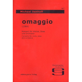 Omaggio (1984) à Bach, Scarlatti, Händel e Berg