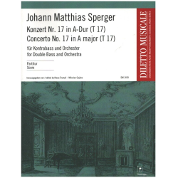        Konzert Nr.17 A-Dur (T17) - Johann Matthias Sperger
    