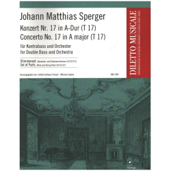        Konzert Nr.17 A-Dur (T17) - Johann Matthias Sperger
    