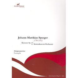         Konzert A-Dur Nr.17 - Johann Matthias Sperger
    