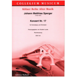         Konzert Nr.17 - Johann Matthias Sperger
    