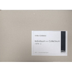         Individuum - Collectivum Band 1 - Vinko Globokar
    