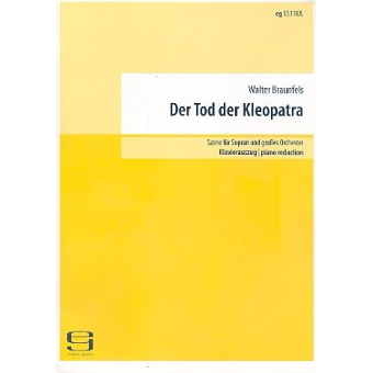 Der Tod der Kleopatra op.59 für Sopran