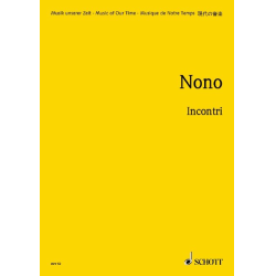         Incontri für 24 Instrumente - Luigi Nono
    