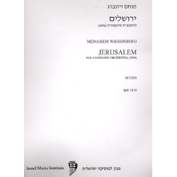        Jerusalem - Menachem Wiesenberg
    