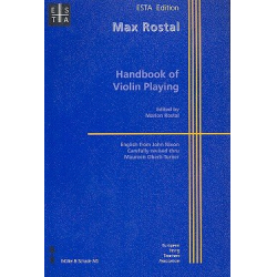         Handbook of Violin Playing - Max Rostal
    