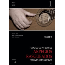         Flamenco Guitar Technics vol.1 - Arpegios, Rasgueados - Gerhard Graf-Martinez
    