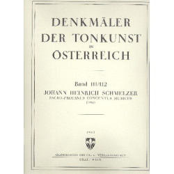         Sacro-profanus concentus musicus - Johann Heinrich Schmelzer
    