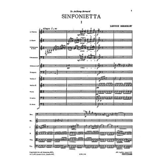 Sinfonietta op.34