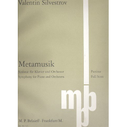         Metamusik Sinfonie für - Valentin Silwestrow
    