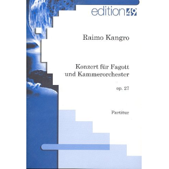 Konzert op.27 für Fagott und