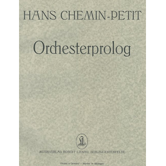 Orchesterprolog für Orchester