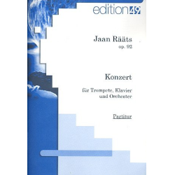         Konzert für Trompete, Klavier und Orchester - Jaan Rääts
    