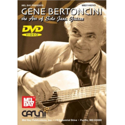         The Art of Solo Jazz Guitar DVD-Video - Gene Bertoncini
    