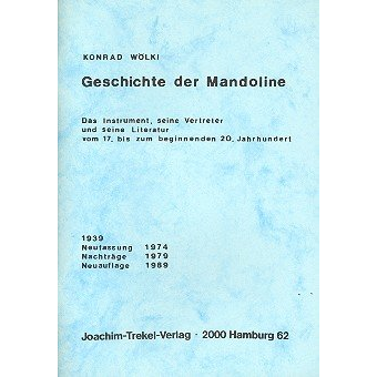 Geschichte der Mandoline Das