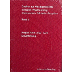         Klavierübung - Ein Lehrgang des Klavierspiels nach neuen Grundsätzen, - August Halm
    