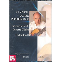         Classical Guitar Performance DVD-Video - Carlos Bonell
    
