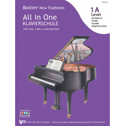         Bastien New Traditions: All In One Klavierschule - Level 1A (Deutsch) - Jane Smisor & Lisa & Lori Bastien
    