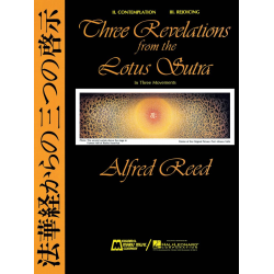         Three Revelationsof the Lotus Sutra MVTS. II & III - Alfred Reed
    
