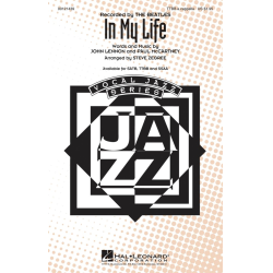         In My Life - Paul McCartney John Lennon & / Arr. Steve Zegree
    