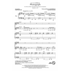         Photograph - Ed Sheeran / Arr. Mark Brymer
    