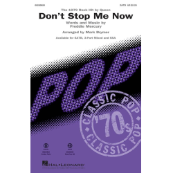         Don't Stop Me Now - Freddie Mercury (Queen) / Arr. Mark Brymer
    