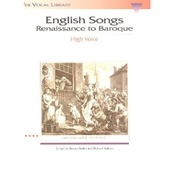         English Songs: Renaissance to Baroque - Diverse / Arr. Richard Walters
    