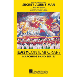         Secret Agent Man - P.F. Sloan & Steve Barri / Arr. Johnnie Vinson
    