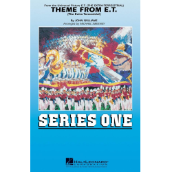        Theme from E.T. The Extra-Terrestrial - John Williams / Arr. Michael Sweeney
    