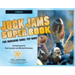         Jock Jams Super Book - Cymbals - Paul Lavender
    