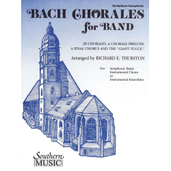         Bach Chorales For Band - Johann Sebastian Bach / Arr. Richard E. Thurston
    
