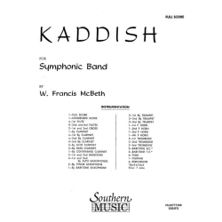        Kaddish - William Francis McBeth
    
