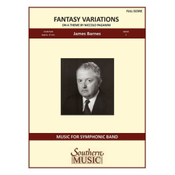         Fantasy Variations On A Theme Of Paganini - James Barnes
    