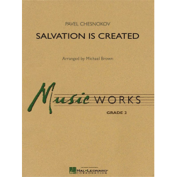         Salvation Is Created - Pavel Tchesnokoff / Arr. Michael Brown
    