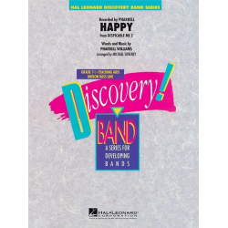         Happy (from Despicable Me 2) - Pharrell Williams / Arr. Michael Sweeney
    