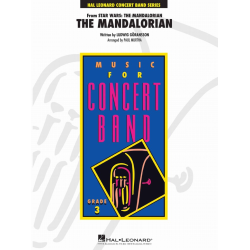         The Mandalorian (from Star Wars: The Mandalorian) - Ludwig Göransson / Arr. Paul Murtha
    