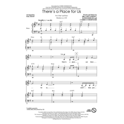         There's a Place for Us - Carrie Underwood / Arr. Mac Huff
    