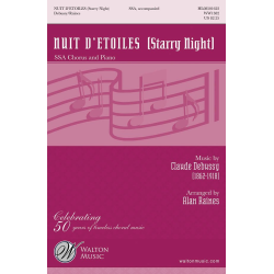         Nuit d'Etoiles (SSA) - Claude Achille Debussy / Arr. Alan Raines
    