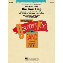         Selections from the Lion King - Elton John / Arr. Paul Lavender
    