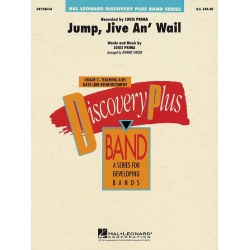         Jump, Jive An' Wail - Louis Prima / Arr. Johnnie Vinson
    