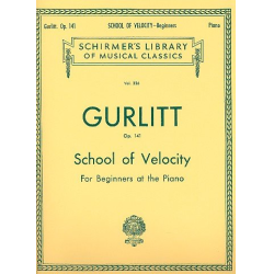         School of Velocity, Op. 141 - Cornelius Gurlitt
    