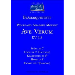         Ave Verum, KV 618 - Wolfgang Amadeus Mozart / Arr. Achim Graf Peter Welte
    