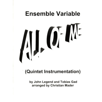 All of Me für flexible Besetzung + Klavier