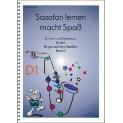         Saxofon lernen macht Spaß - Band 2 - Eberhard Attinger
    
