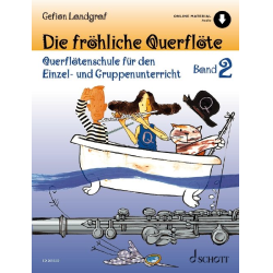         Die fröhliche Querflöte Band 2 (+Online Audio) - Gefion Landgraf
    