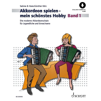 Akkordeon spielen mein schönstes Hobby Band 1 (+Online Audio)