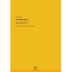         Die lustige Witwe - neue überarbeitete Ausgabe - Franz Lehár
    