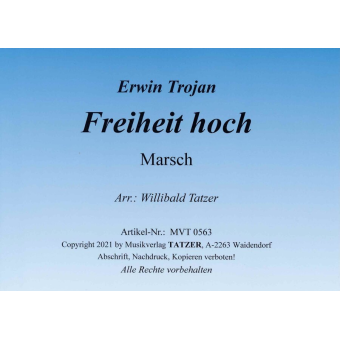 Freiheit hoch