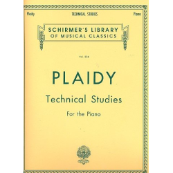         Technical Studies - Louis Plaidy / Arr. Karl Klauser
    