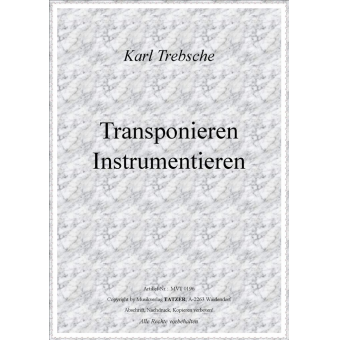Transponieren - Instrumentieren